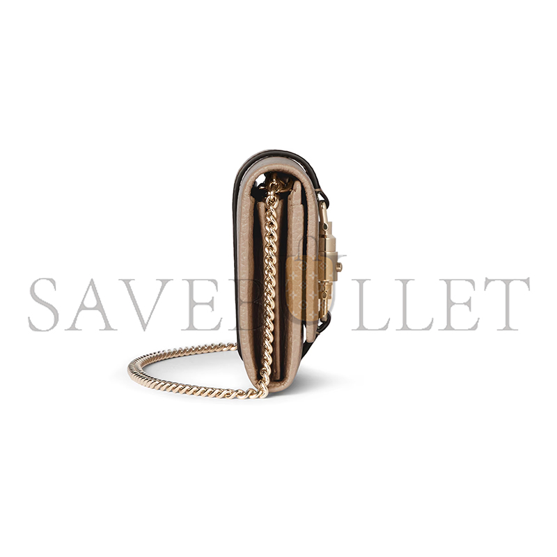GUCCI  JACKIE 1961 WALLET ON CHAIN 652681 (19*10*3.5cm)